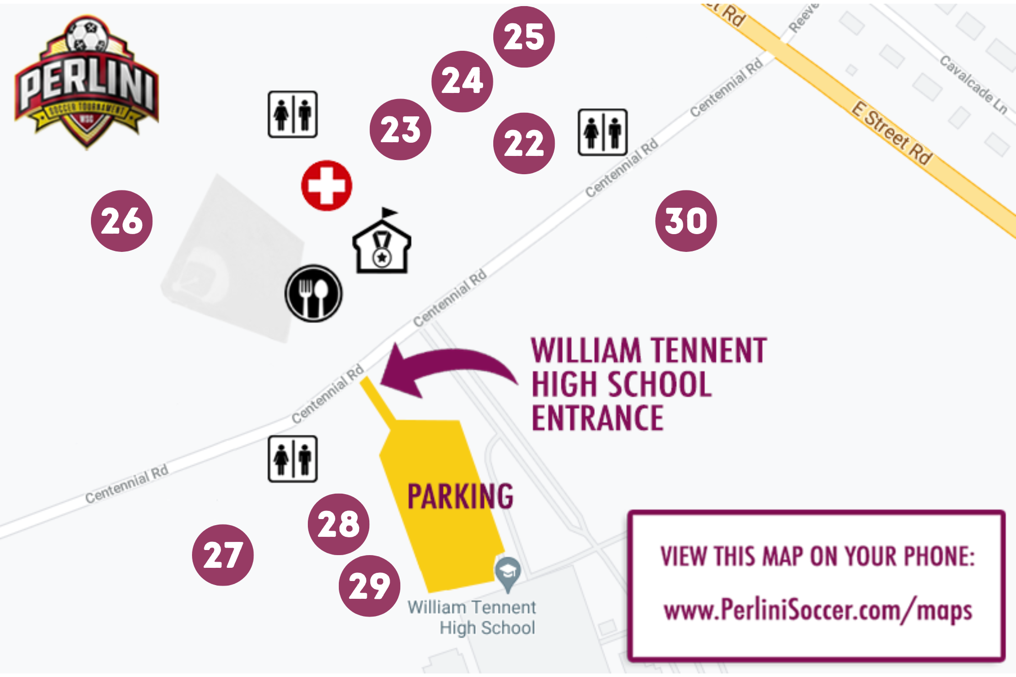 Locations Warminster Soccer Club